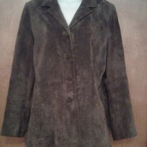 Ladies size large Charcoal Gray jacket.